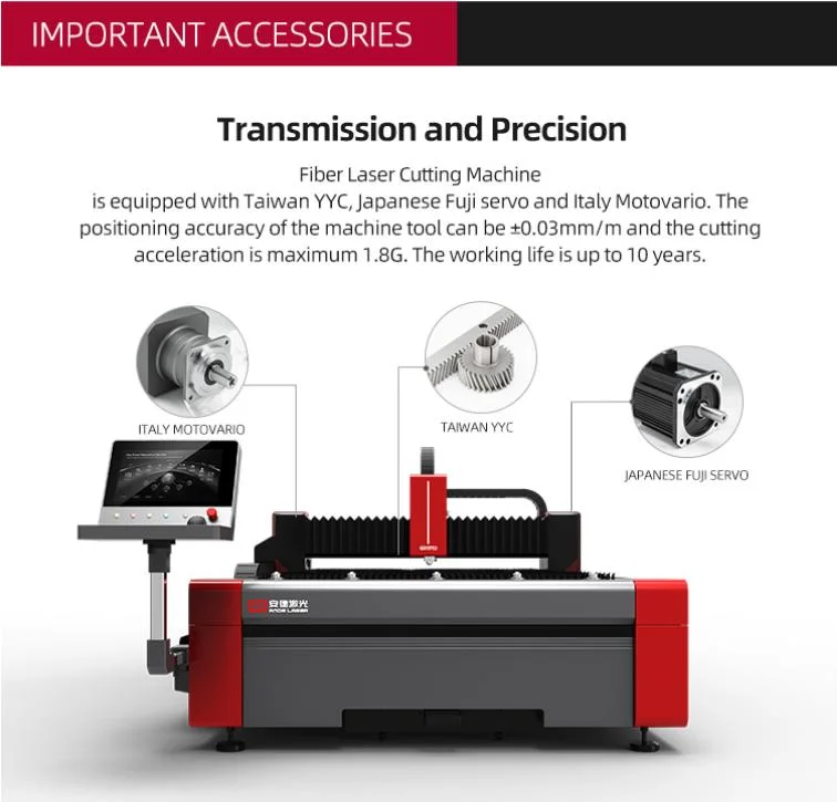 China Factory OEM/ODM 1000W-3000W 3015 Industrial CNC Brass/Stainless Steel/ Carbon Steel/ Aluminum Metal Sheet Fiber Laser Cutting Machine with ISO9001/TUV/CE